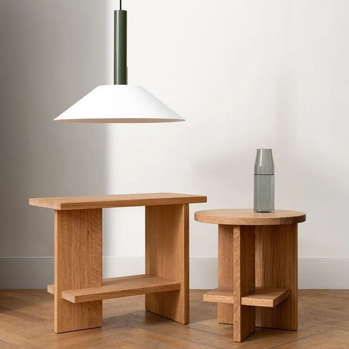 Moodboard reference for the Nao stool — Japanese zaisu inspiration