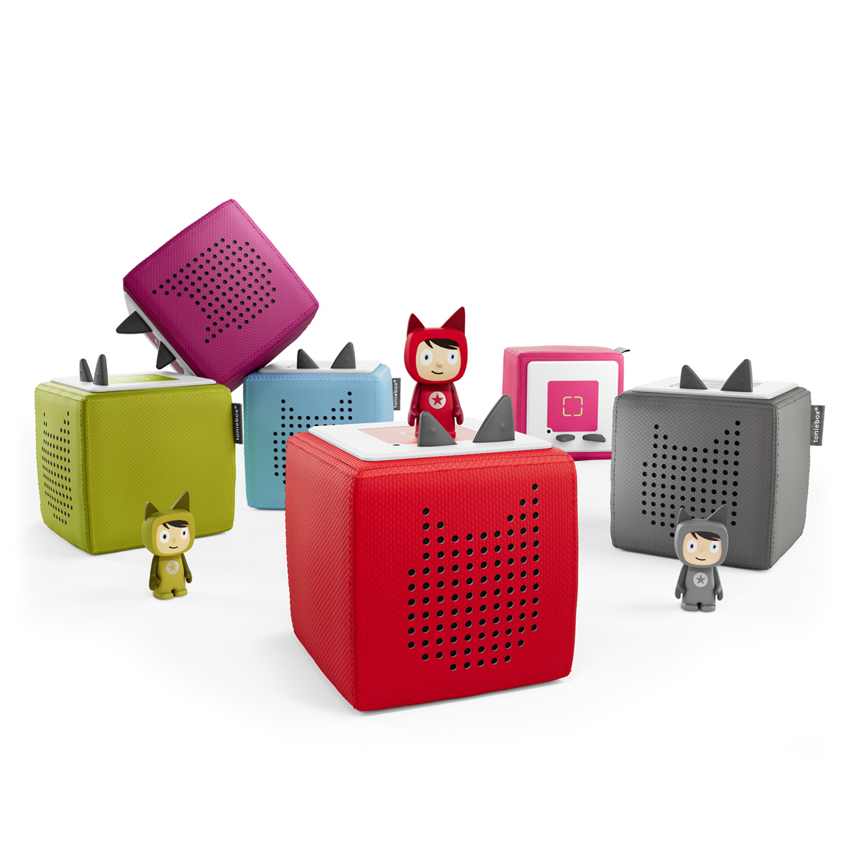 Tonies case study — Tonieboxes in multiple colors with Creative Tonies figurines