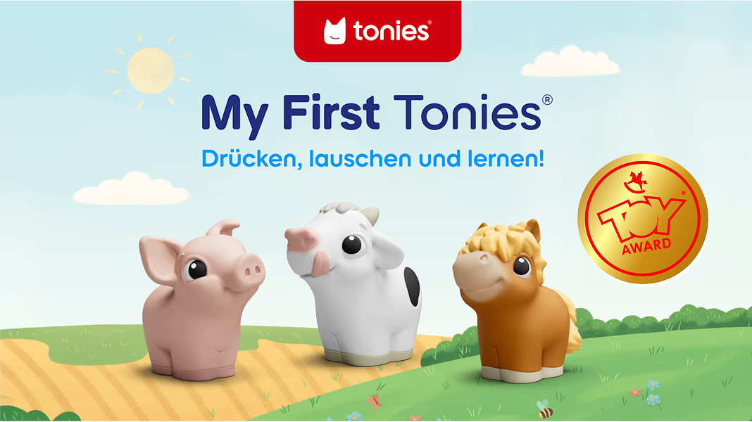 Tonies — My First Tonies — Defined the design language of a new product line for a younger audience.